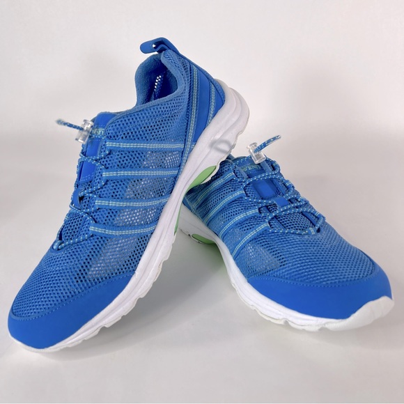 Lands' End Shoes Lands End Sneakers Read 9b Mesh Cool Blue Poshmark